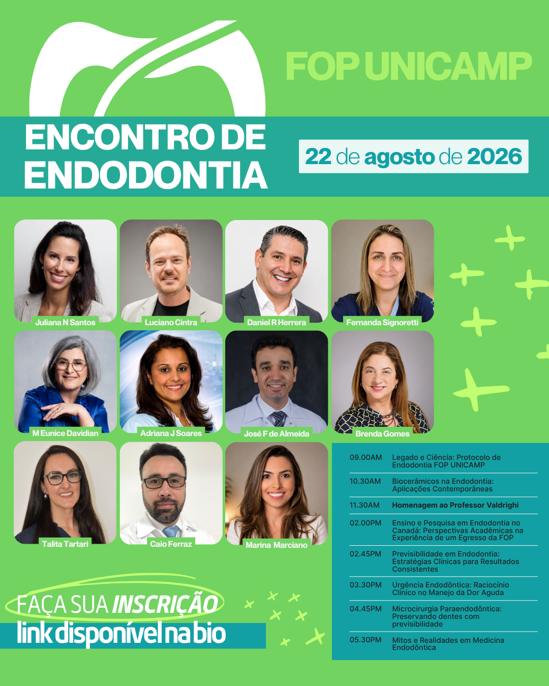 ENCONTRO DE ENDODONTIA FOP UNICAMP 2026